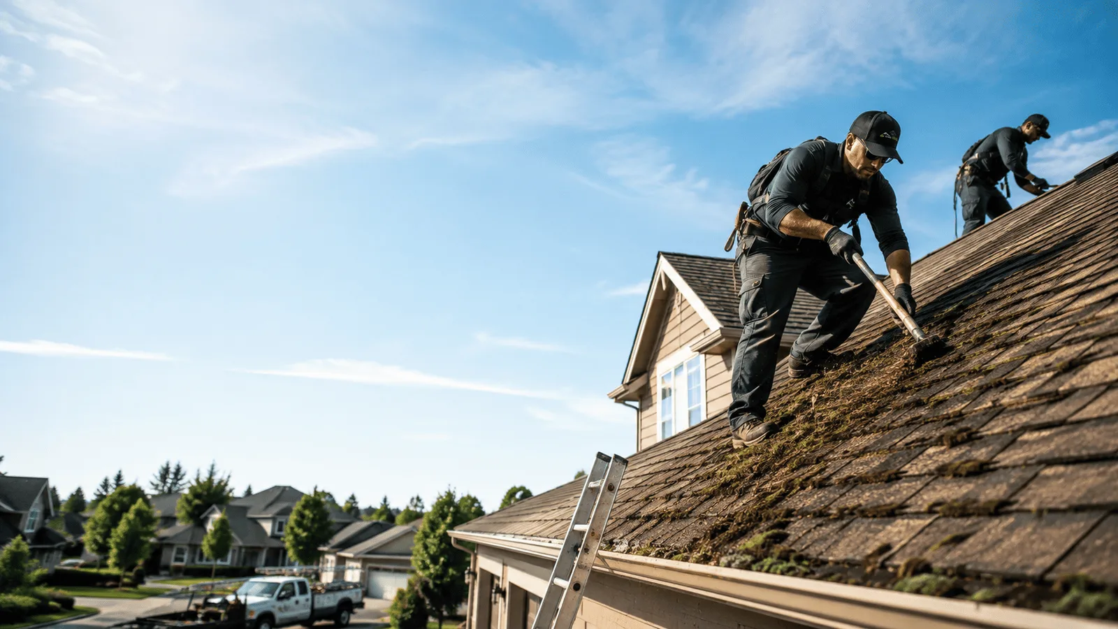 Roof Moss Removal in North Collins, NY near me